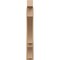 Ekena Millwork 6-in W x 32-in D x 44-in H Balboa Block Rough Cedar Woodgrain TimberThane Outlooker, Primed Tan OUTUR060X32X44BOA44RCPR - alternate 3